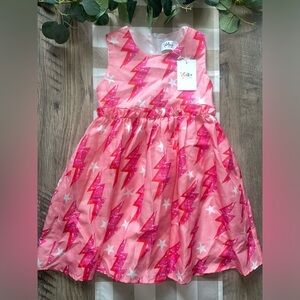 Lola + The Boys Pink Starburst Dress